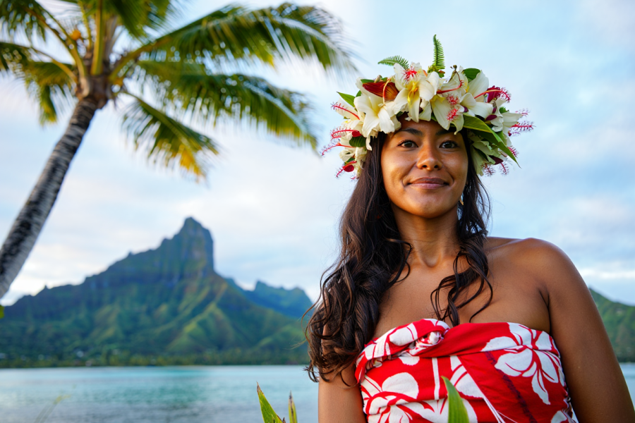 Start in Tahiti and end in Moorea